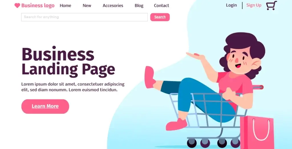 Página de aterrizaje